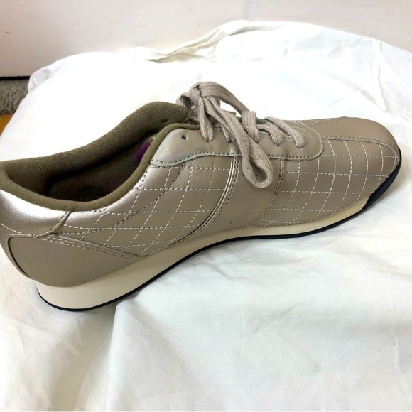 Easy Spirit Feel Alive Fitness Walking Shoes Champagne Gold Tan 8N - Picture 4 of 9